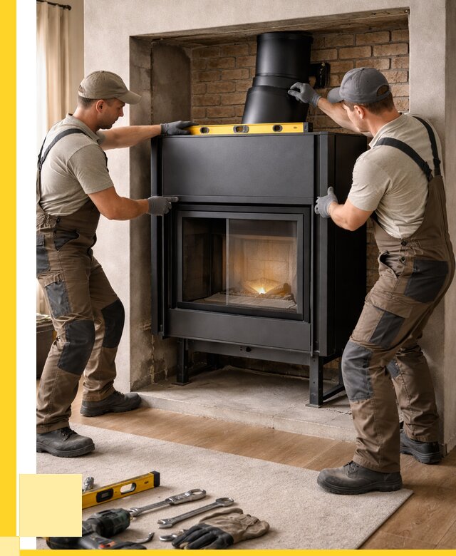 Установка каминных топок в Саяногорске под ключ от 18437 р. | ЭриданСнг