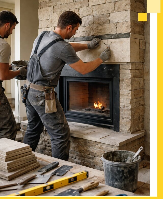 Проектирование и установка открытых каминов в Саяногорске