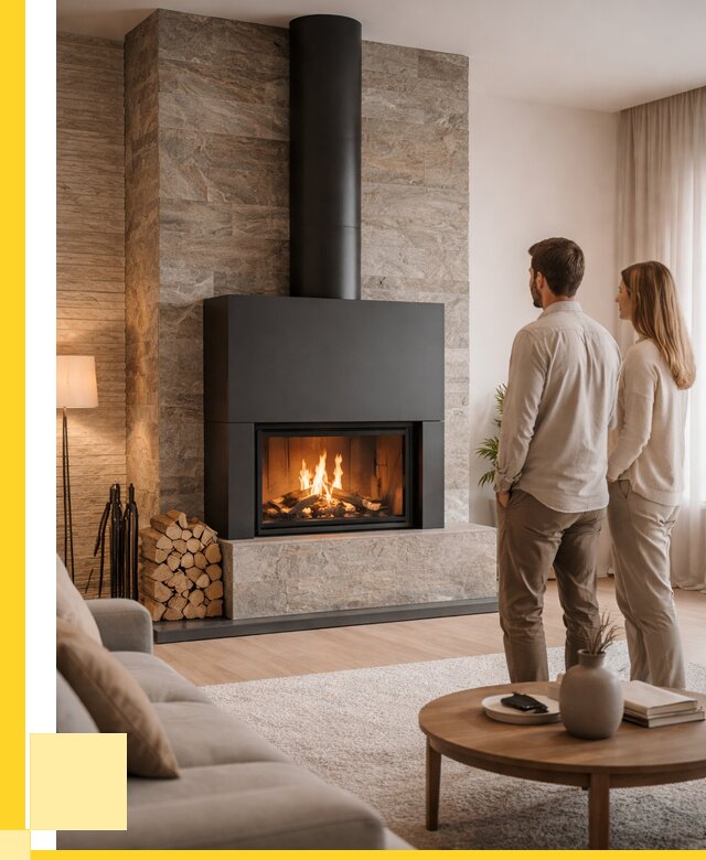 Закрытые камины под ключ в Саяногорске от 122916 р., ЭриданСнг