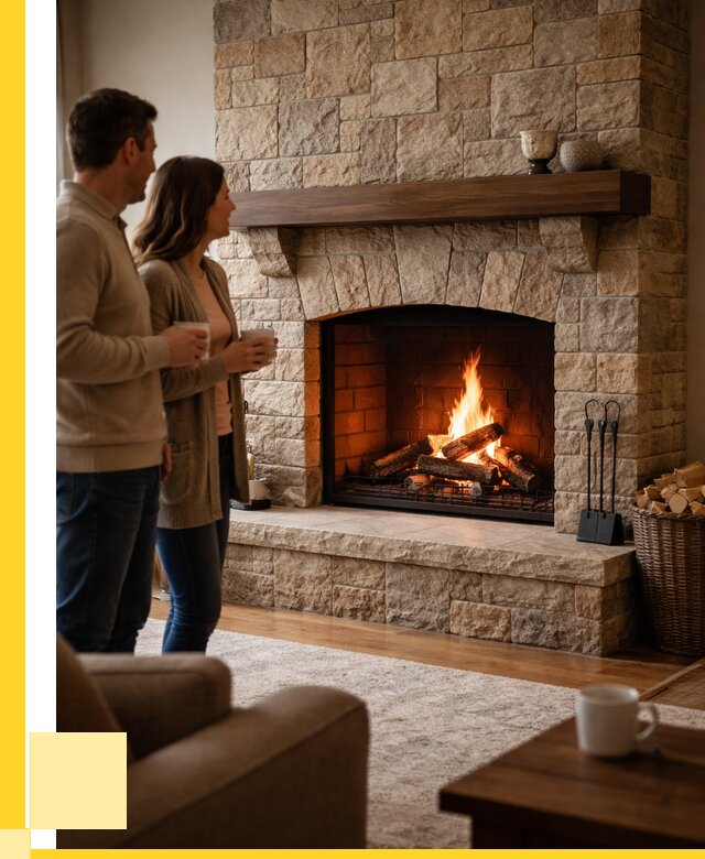 Каменные камины на заказ в Саяногорске от 184374 р. | ЭриданСнг