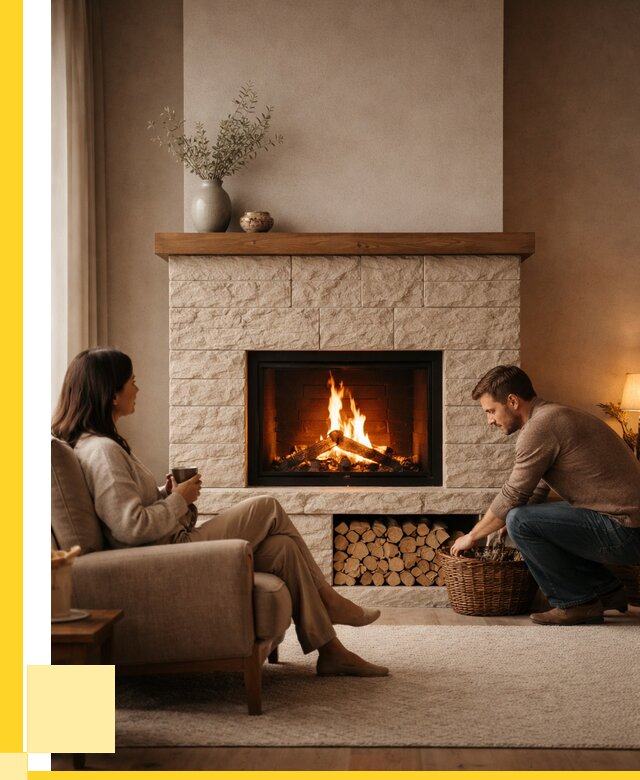 Камины для дома в Саяногорске под ключ от 153645 р. | ЭриданСнг