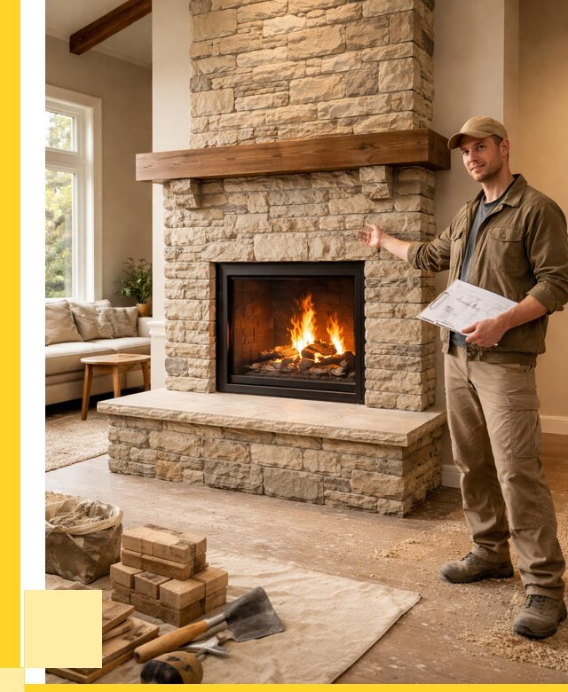 Камины под ключ в Саяногорске от 184374 р. | ЭриданСнг — установка