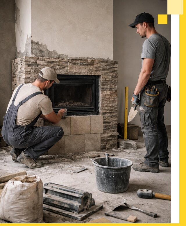 Камины под ключ в Саяногорске: проект, изготовление и монтаж