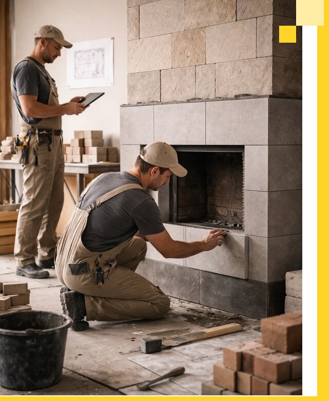 Индивидуальные проекты каминов и каминных систем в Саяногорске