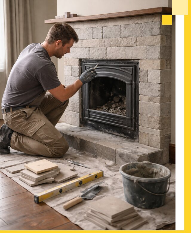 Профессиональный ремонт каминов в Саяногорске восстановление и сервис