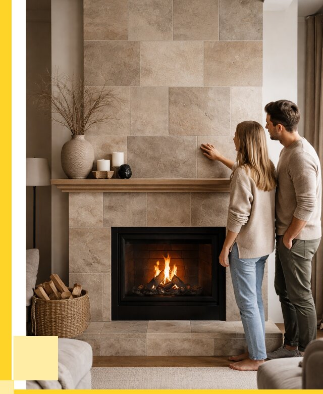 Облицовка каминов керамогранитом в Саяногорске от 4609 р. | ЭриданСнг