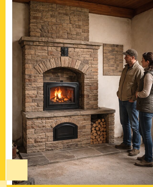 Кирпичная печь под ключ в Саяногорске от 153645 р. | ЭриданСнг