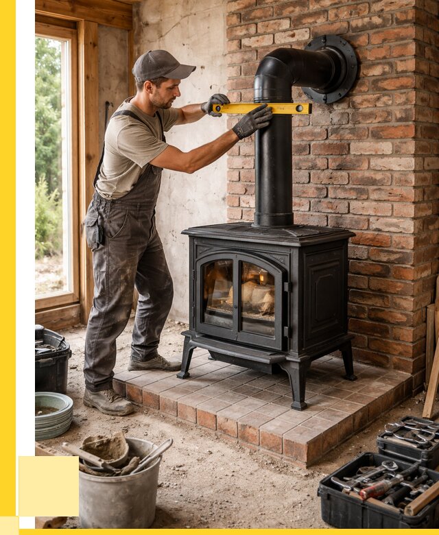 Монтаж печей установка банной печи в Саяногорске от 15365 р. | ЭриданСнг