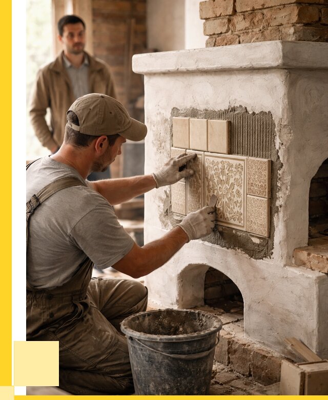 Отделка печей и банных печей в Саяногорске от 35851 р. | ЭриданСнг