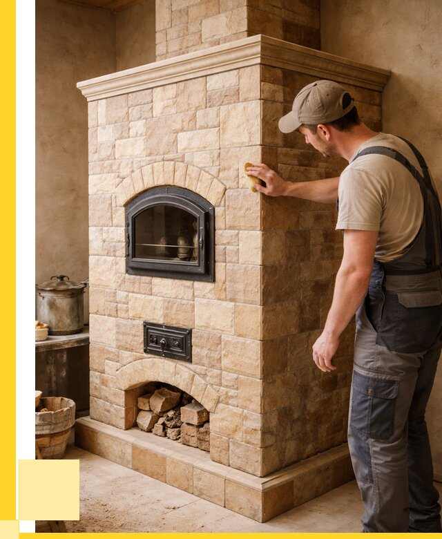 Облицовка печей в Саяногорске от 4609 р. под ключ | ЭриданСнг