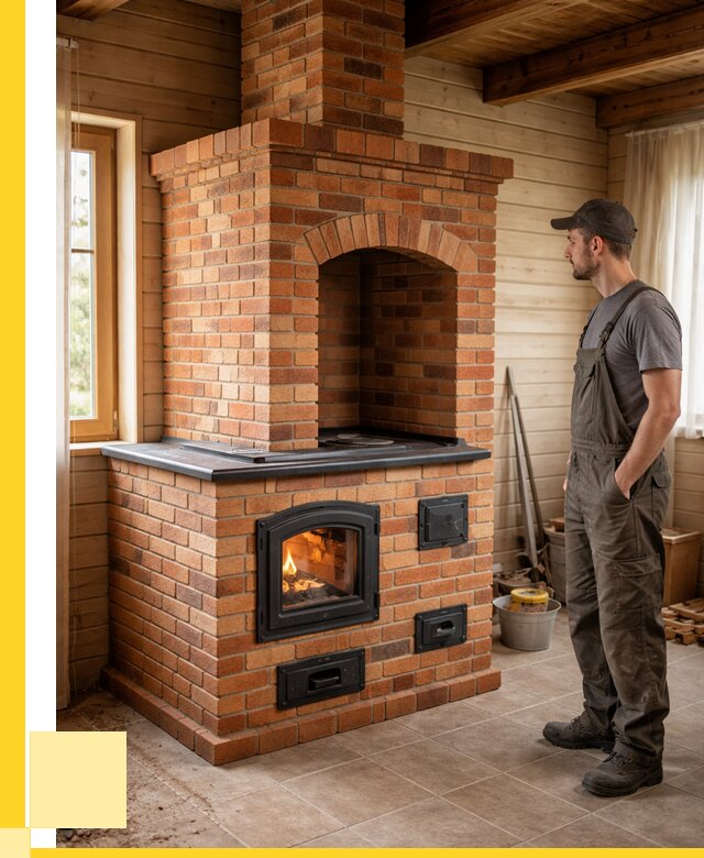 Кирпичные печи в Саяногорске: купить от 153645 р. | ЭриданСнг