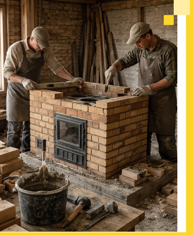 Изготовление и установка варочных печей под ключ в Саяногорске