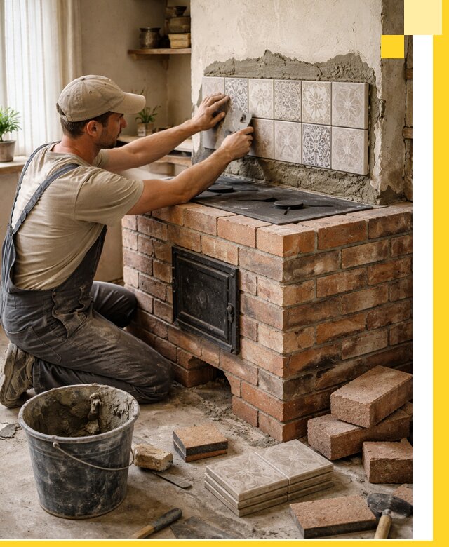 Печи с плитой на заказ монтаж гарантия и сервис в Саяногорске