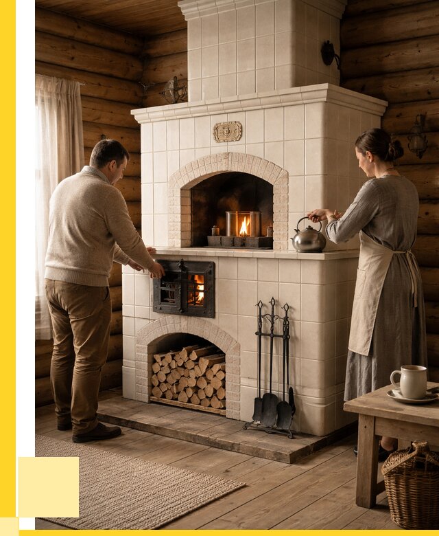 Русские печи в Саяногорске: установка от 153645 р. ЭриданСнг