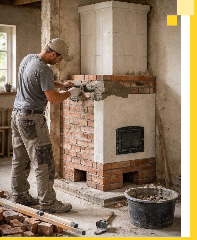 Изготовление и установка печей-голландок под ключ в Саяногорске