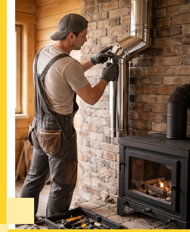 Монтаж дымоходов для печей в Саяногорске от 7682 р. | ЭриданСнг