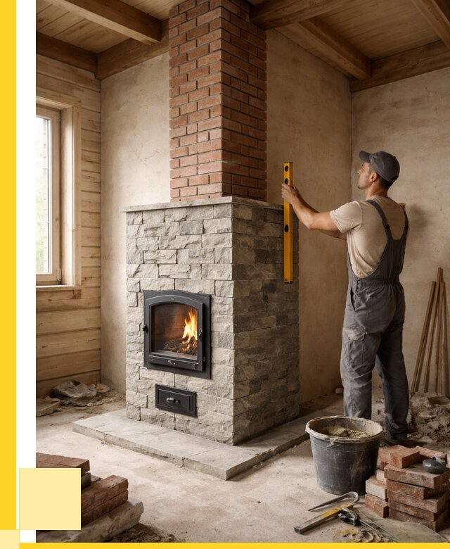 Печи и дымоходы под ключ в Саяногорске от 46094 р., ЭриданСнг