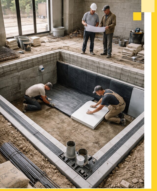 Проекты частных и общественных бассейнов под ключ в Саяногорске