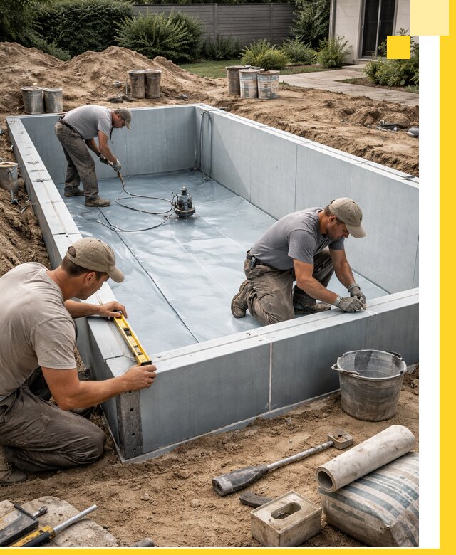 Профессиональный монтаж бассейнов под ключ в Саяногорске с гарантией