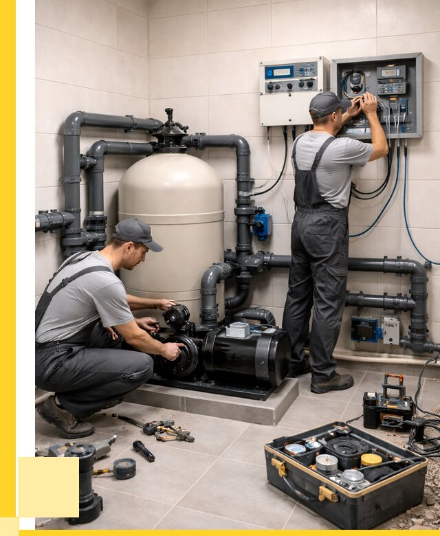 Монтаж оборудования для бассейнов в Саяногорске от 40972 р. | ЭриданСнг