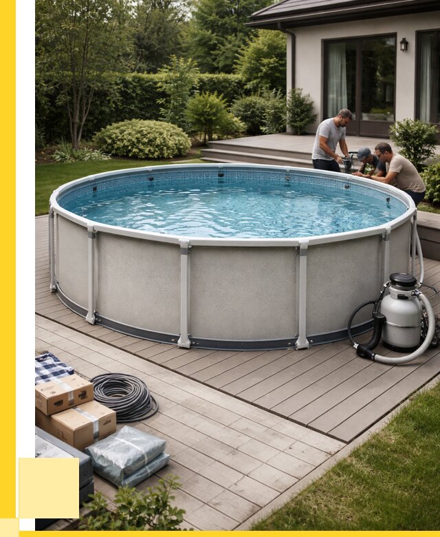 Купить каркасные бассейны в Саяногорске от 46094 р. | ЭриданСнг