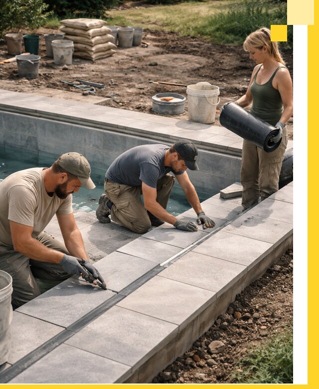 Строительство и монтаж уличных бассейнов под ключ в Саяногорске