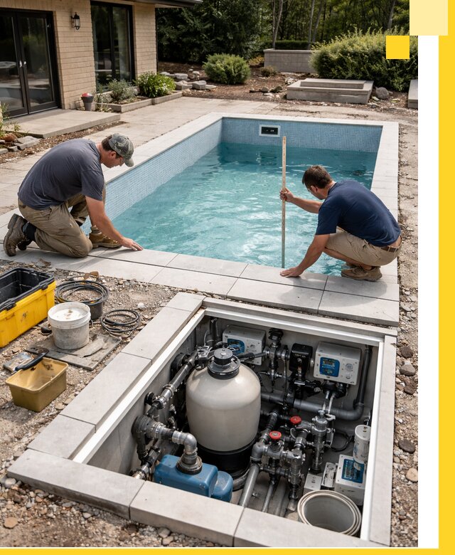 Строительство качественных домашних бассейнов под ключ в Саяногорске