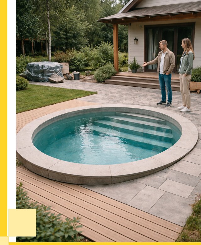 Бассейн на даче под ключ в Саяногорске от 204860 р., ЭриданСнг