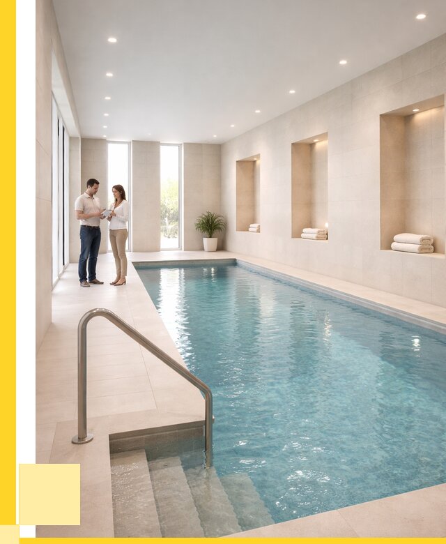 Бассейны в помещении под ключ в Саяногорске от 1536450 р. | ЭриданСнг