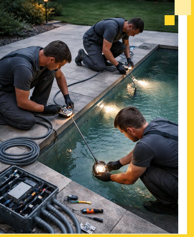 Профессиональное освещение бассейнов в Саяногорске: дизайн и монтаж