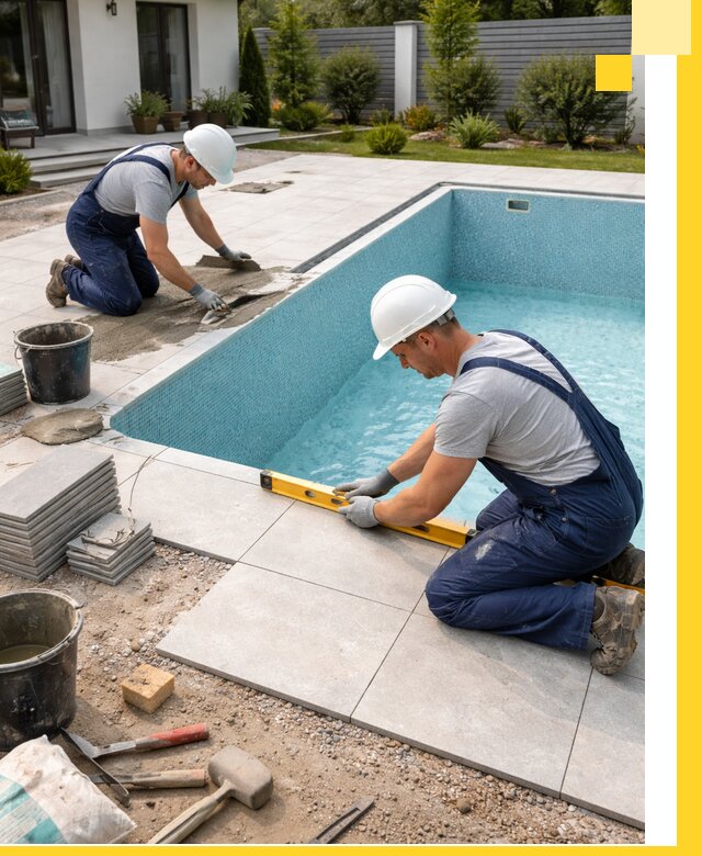 Строительство и монтаж плавательных бассейнов под ключ в Саяногорске