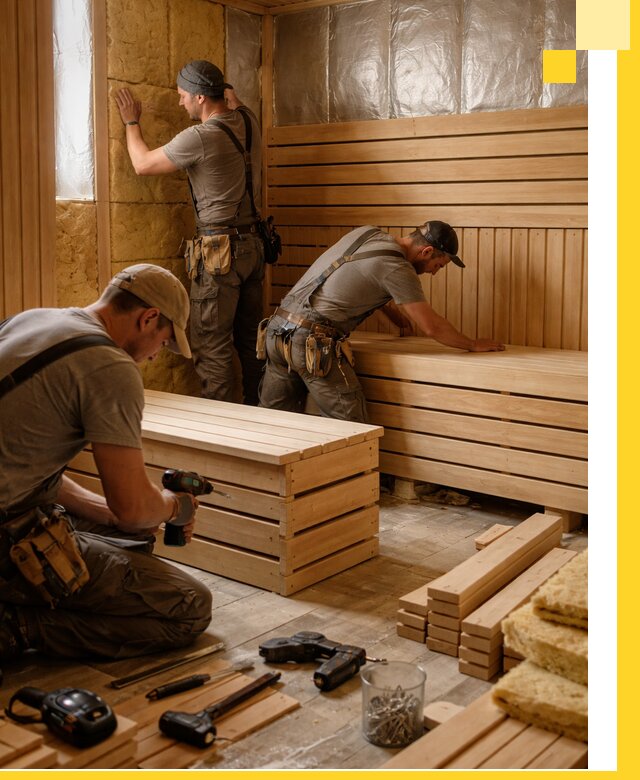 Профессиональное строительство саун под ключ в Саяногорске