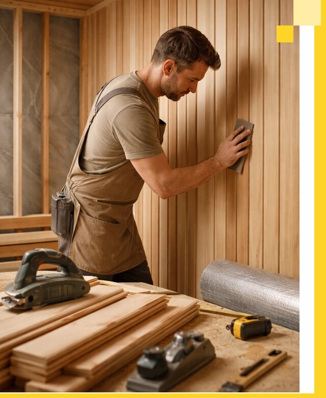 Профессиональная отделка саун и парных под ключ в Саяногорске