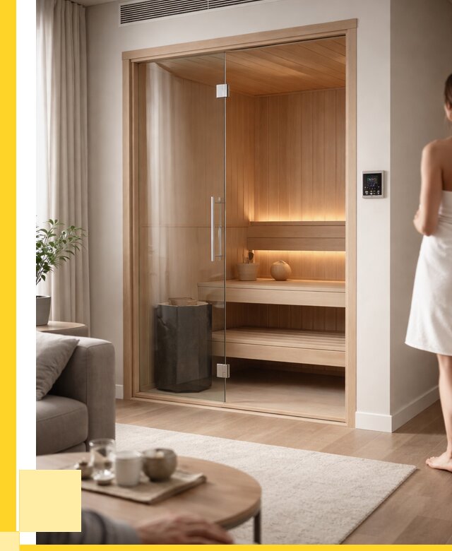 Сауна в квартире под ключ в Саяногорске от 122916 р. ЭриданСнг