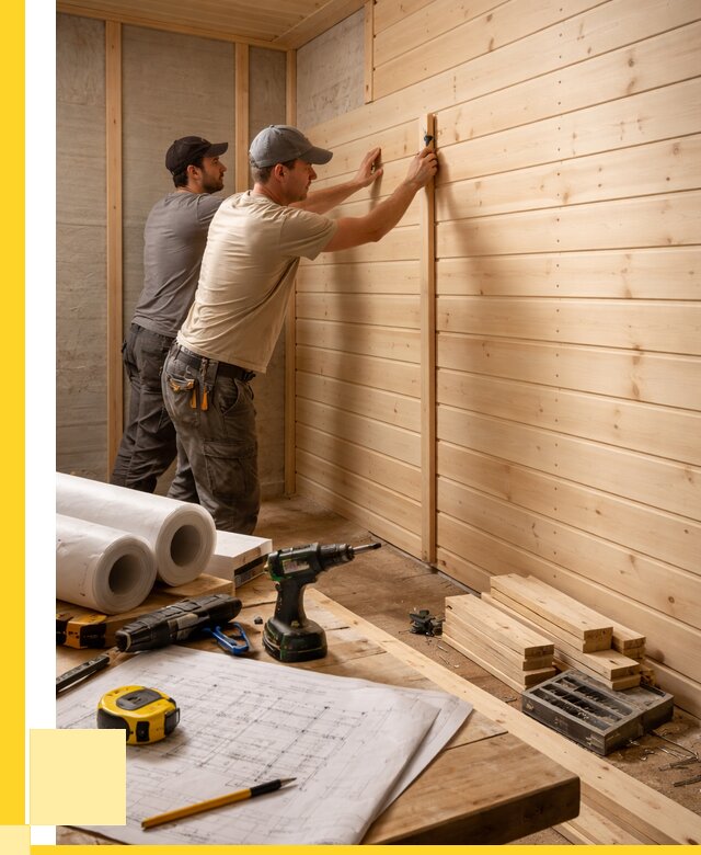 Обшивка бани вагонкой в Саяногорске от 1229 р., ЭриданСнг