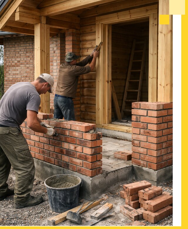 Строительство кирпичных бань под ключ в Саяногорске с гарантией качества