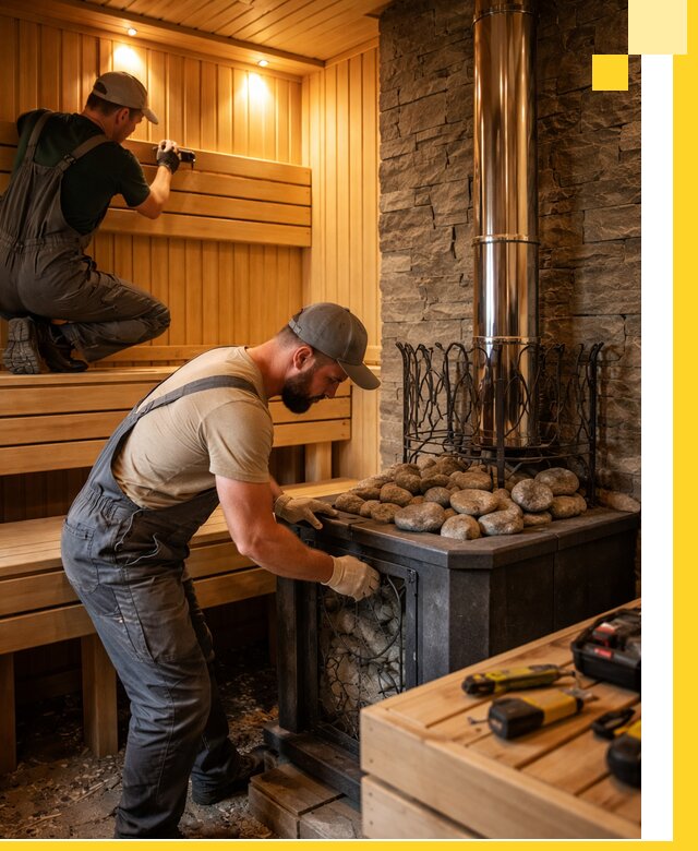 Комплексный дизайн бань, саун и зон отдыха в Саяногорске