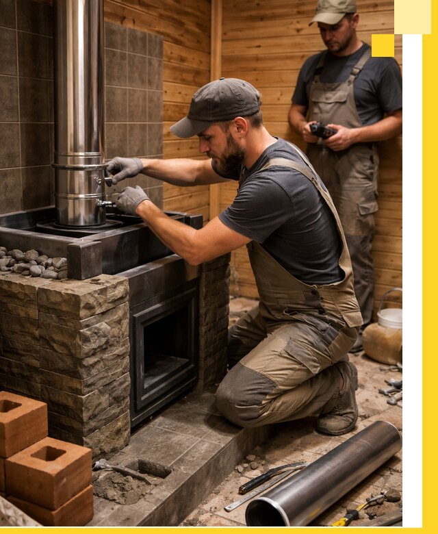 Изготовление и установка банных печей под ключ в Саяногорске