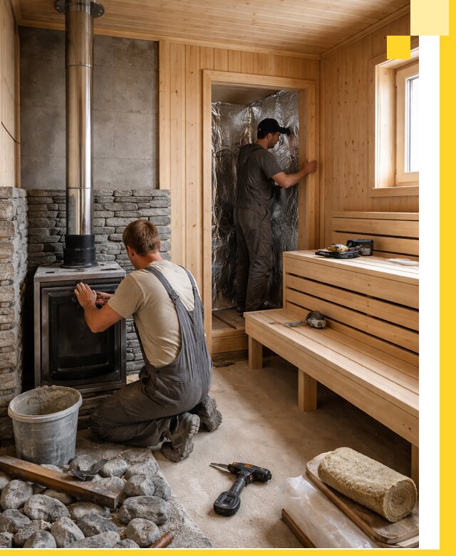 Строительство и изготовление бань под ключ в Саяногорске