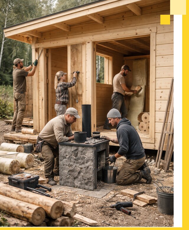 Купить баню под ключ в Саяногорске строительство монтаж отделка