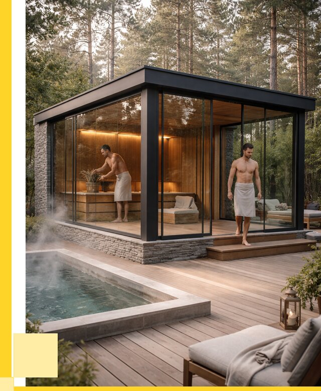 Стеклянные бани и двери в Саяногорске от 460935 р. | ЭриданСнг