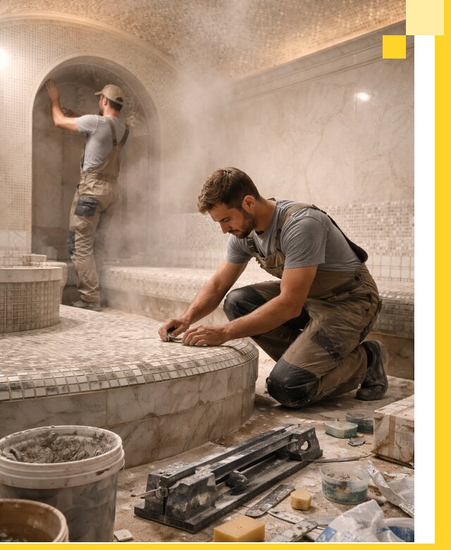 Профессиональный дизайн хамама и SPA под ключ в Саяногорске