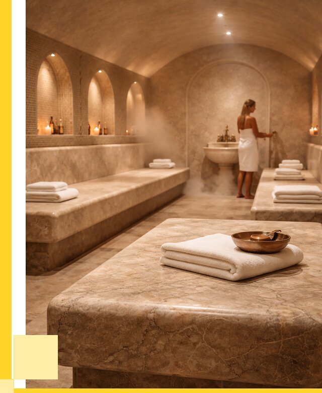 Лежаки для хамама в Саяногорске под ключ от 35851 р. | ЭриданСнг