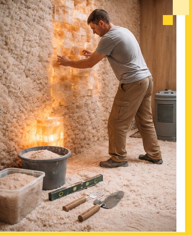 Проектирование и монтаж соляных комнат в Саяногорске под ключ