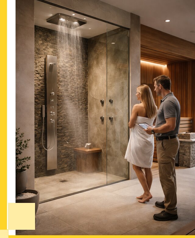 Купить душ впечатлений для дома в Саяногорске от 87066 р. | ЭриданСнг